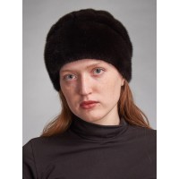 м131п-6 // Головной убор меховой женский, цвет -чёрный