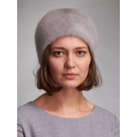 м156-8 // Головной убор меховой женский, цвет -сапфир