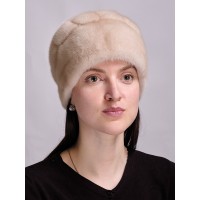м159-16 // Головной убор меховой женский, цвет -паломин