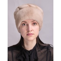 м163-16 // Головной убор меховой женский, цвет -паломин
