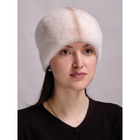 м164р-119 // Головной убор меховой женский, цвет -паломиновая крестовка